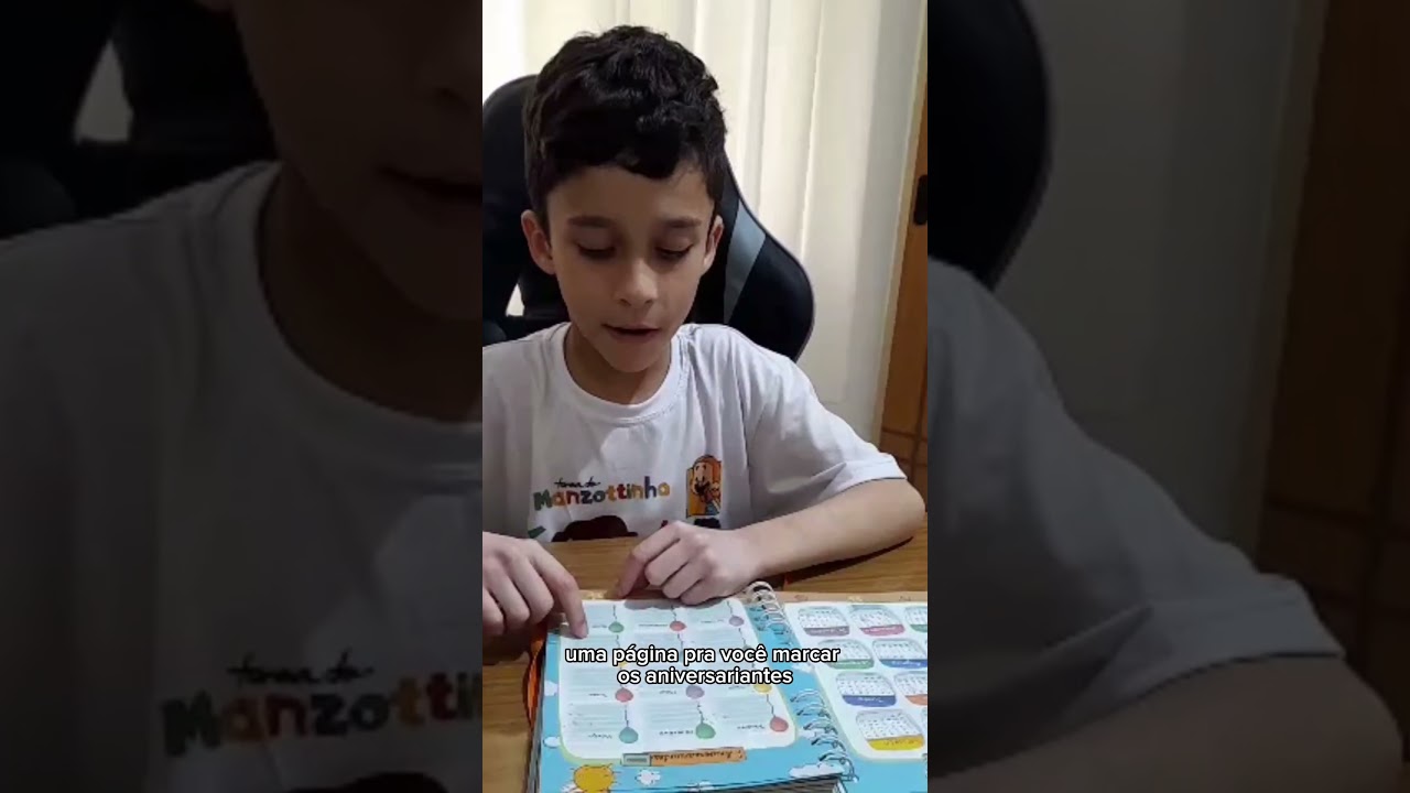 O Bento já garantiu o Diário Espiritual 2026 da Turma do Manzottinho dele! E você?