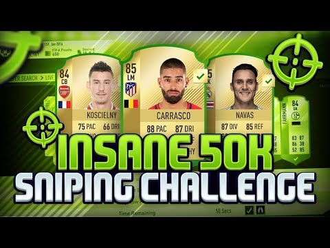 SO CLOSE 50K SNIPING CHALLENGE vs HOMELESPENGUIN (FIFA 18 SNIPING) - SO CLOSE 50K SNIPING CHALLENGE vs HOMELESPENGUIN (FIFA 18 SNIPING)