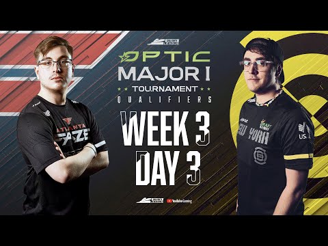Call of Duty League 2022 Major 1 Qualifiers Week 3 | Day 3