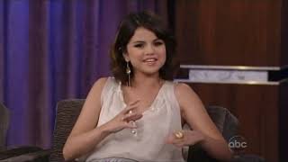 Selena Gomez on Kimmel