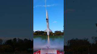 Air Command Launch! Estes Bull Pup 12D Rocket Launch.#shorts#rocketry