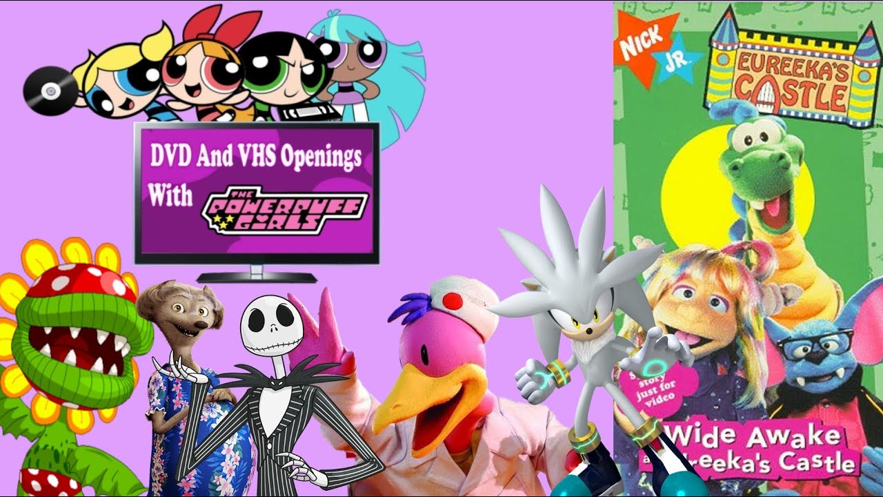 Dvd vhs openings with tppg s12 e8 eureeka s castle wide awake at