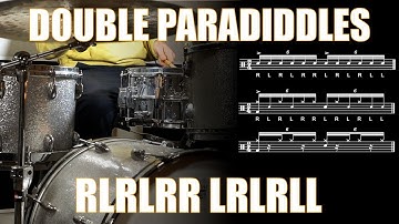 Double Paradiddle Grooves - Daily Drum Lesson