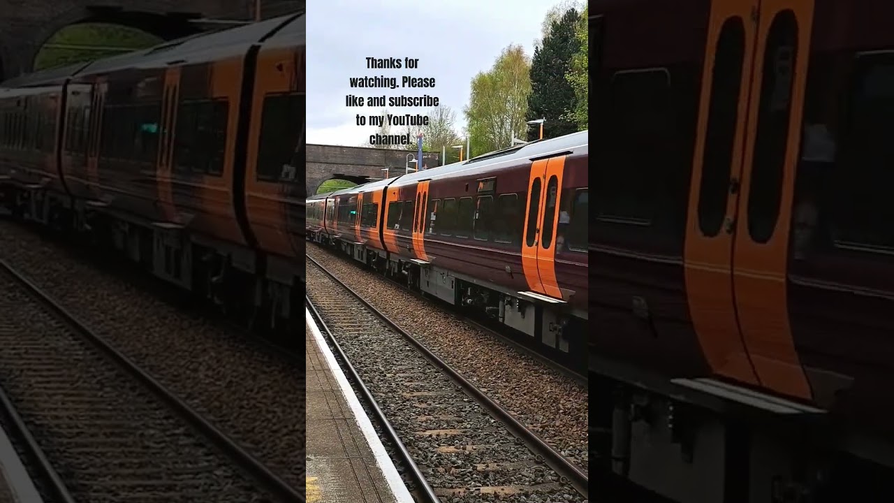 West Midlands Railway Class 196 105 + tones in new livery at The Hawthorns 