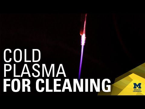 Nonthermal plasma wand could help decontaminate hospitals, public transit