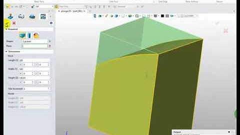 ZW3D CAM 3X Milling Tutorial - Rough Plunge