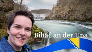 : Biha'c an der Una in Bosnien & Herzegowina