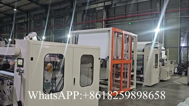 Two Color Printing Glue Lamination Toilet Paper Kitchen Towel Paper Making Machine #papermachine