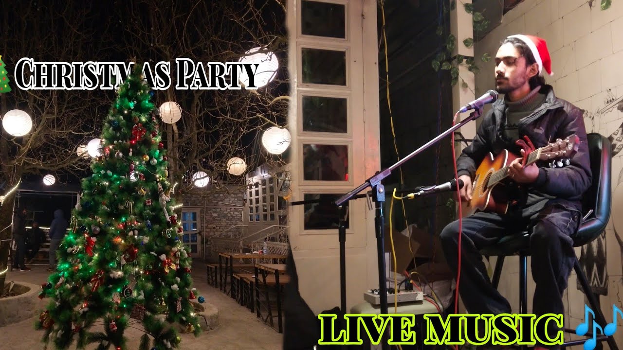 Pre Christmas Celebration 🎄Kasol || Live music and Party 😍