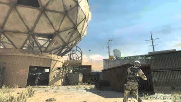 RE-UP MW3 Across Map Knife Bankshot To Mouth DOME