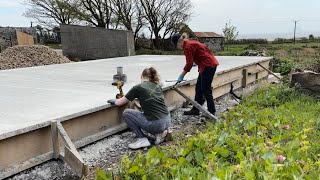 Shuttering Removal! The Slab looks Great!!!