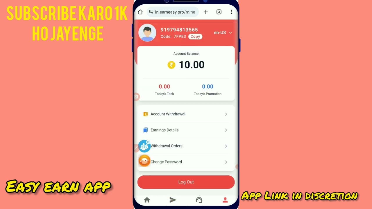 easy earn 100 rs withdrawal without investment | get cash earn ka bap