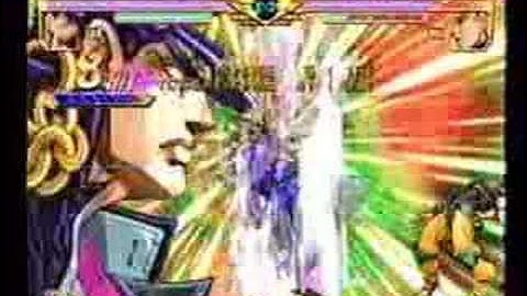 Jojo Bizarre Adventure Jotaro basic combos