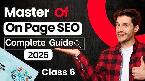 On-Page SEO Tutorial 2025 | Complete Step-by-Step SEO Course for Beginners