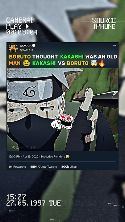 KAKASHI vs BORUTO...🤯🔥