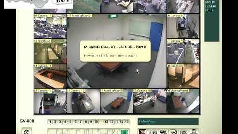 Geovision Missing Object Use