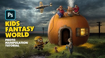 Fantasy Kids World | Photo Manipulation Tutorial