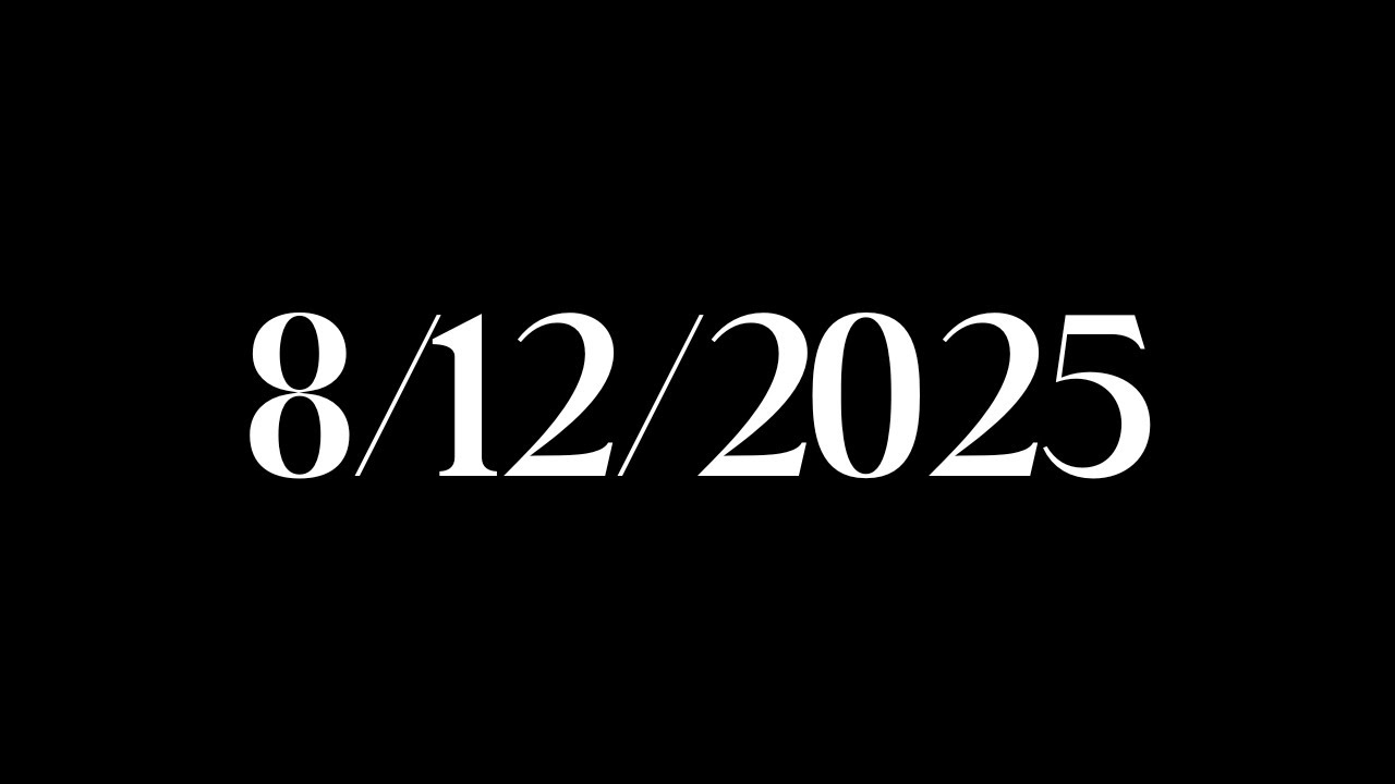 August 12 2025 - Sam Perkinson