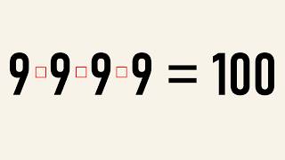 Can You Solve The Four 9s Puzzle?