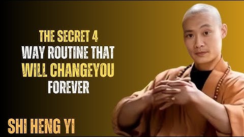 The Secret 4-Day Routine That Will Transform Your Life Forever