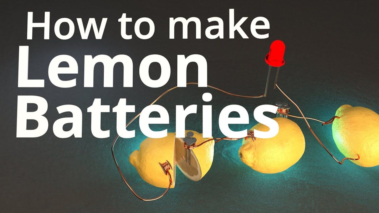 How to Make Lemon Batteries!