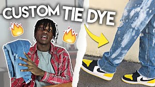 JE TRANSFORME MON PANTALON GRACE AU TIE DYE ! 👖🔄 ( et c'est plutôt pas mal) - AKA LENNY