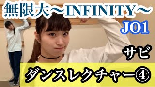 Infinity (INFINITY) / JO1 Choreography Explanation ④ Chorus Dance Tutorial