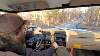 Just the Drive 2. Pure V8 Diesel Sound. CATERPILLAR 3208 Turbo
