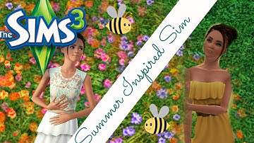 Sims 3 Create A Sim - Summer Inspired