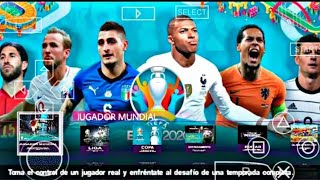 COMMENT TÉLÉCHARGER PES 2021 MOD EURO 2020 PPSSPP CAMERA PS4 Android Offline 400MB Last Transferts