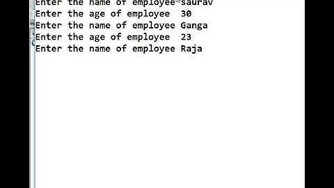 third array and nested structure