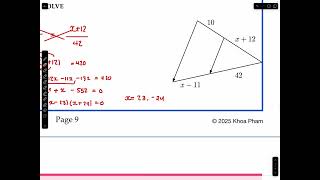 7.4 Similarity w Parallel Lines