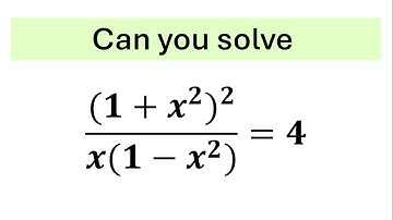 An Amazing Algebraic Equation | Give It A Try!