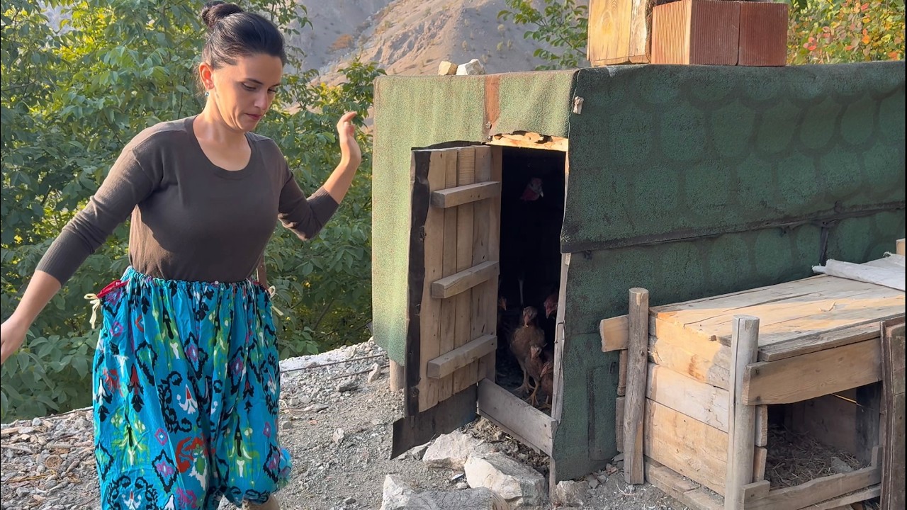 Деревенская жизнь в горах / Документальный фильм в формате HD