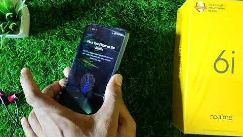 How to setup fingerprint on realme 6i realmente 6i me fingerprint kaise set karen