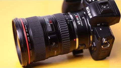 Viltrox EF-Z2 Speed Booster for Canon EF Lenses to Mount with Nikon Mirrorless Z-series Cameras