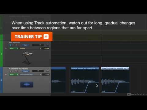 Logic Pro FastTrack 103: Automation Tools and Techniques - 7. Region Automation