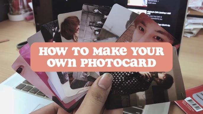 BTS Photo cards without printer 💜✨ / how to make BTS photocards