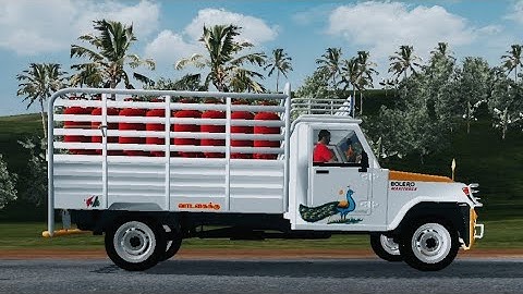 Mahindra Pickup Mod In Bus Simulator Indonesia - Bussid Car Mod - Bussid Bus Mod - Bussid