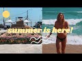 first weekend of summer in busan | korea vlog | beach, movies, and angler fish 🐠