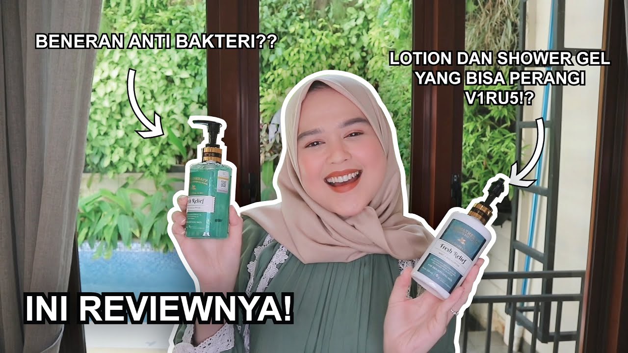 LOTION DAN SHOWER GEL AROMATHERAPY LINDUNGI DIRI DARI V1RU5 [SYB x CUT