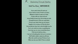 English Shadowing Through Reading | Hold You Close - EMPOWER EK