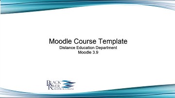 Moodle Course Template