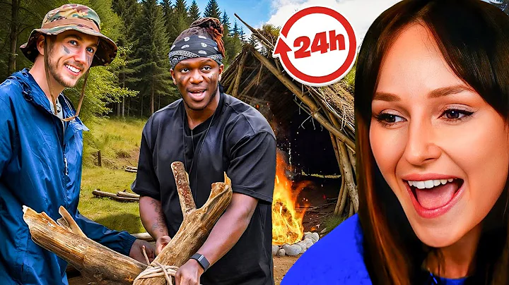 Freya Reacts to SIDEMEN SURVIVE IN THE FOREST FOR 24 HOURS