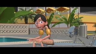 |The Incredibles| Violet Parr Test Animation with Sound Part 6