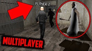 Granny Horror Game MULTIPLAYER with 3 PLAYERS! (Granny Horror Game Roleplay Part 2)