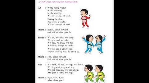 STD 4 ENGLISH CHAP 7 A TEAM OF WORKERS