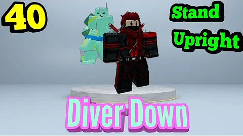Diver Down FULL Showcase in Roblox Stand Upright