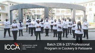 Batch 136 137 Professional Program in Cookery | ICCA Dubai