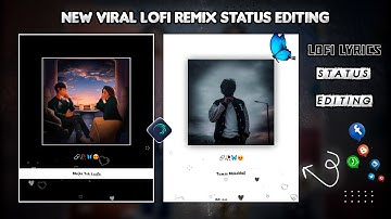 Lo-fi Remix Status Video Editing Alight Motion | Lofi Song Alight Motion Editing